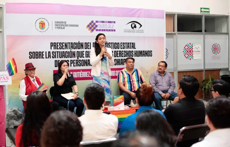 Presentan en Congreso Diagnóstico Estatal de derechos humanos de personas LGTB+