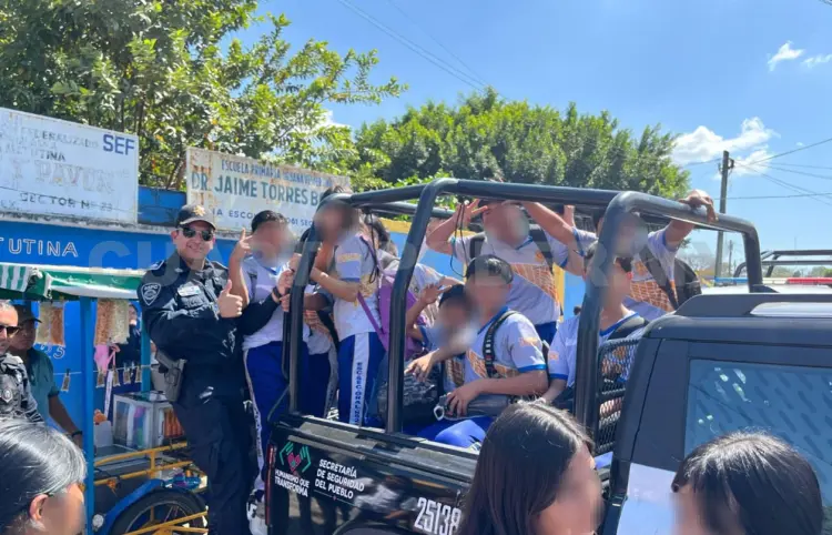 SSP realiza acciones de proximidad social