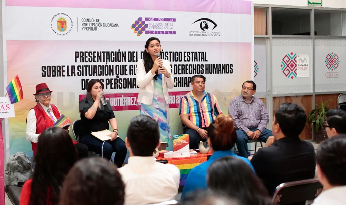 Presentan diagnóstico de DD. HH. de personas LGTB+