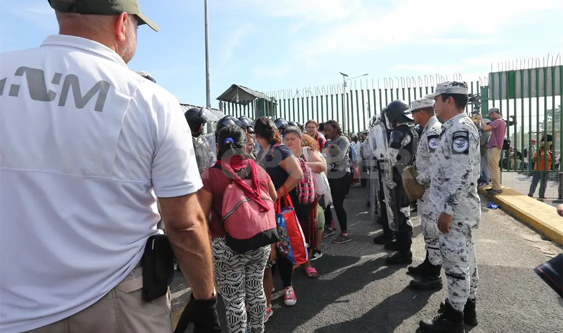 Hay posibilidad de un blindaje en la frontera sur