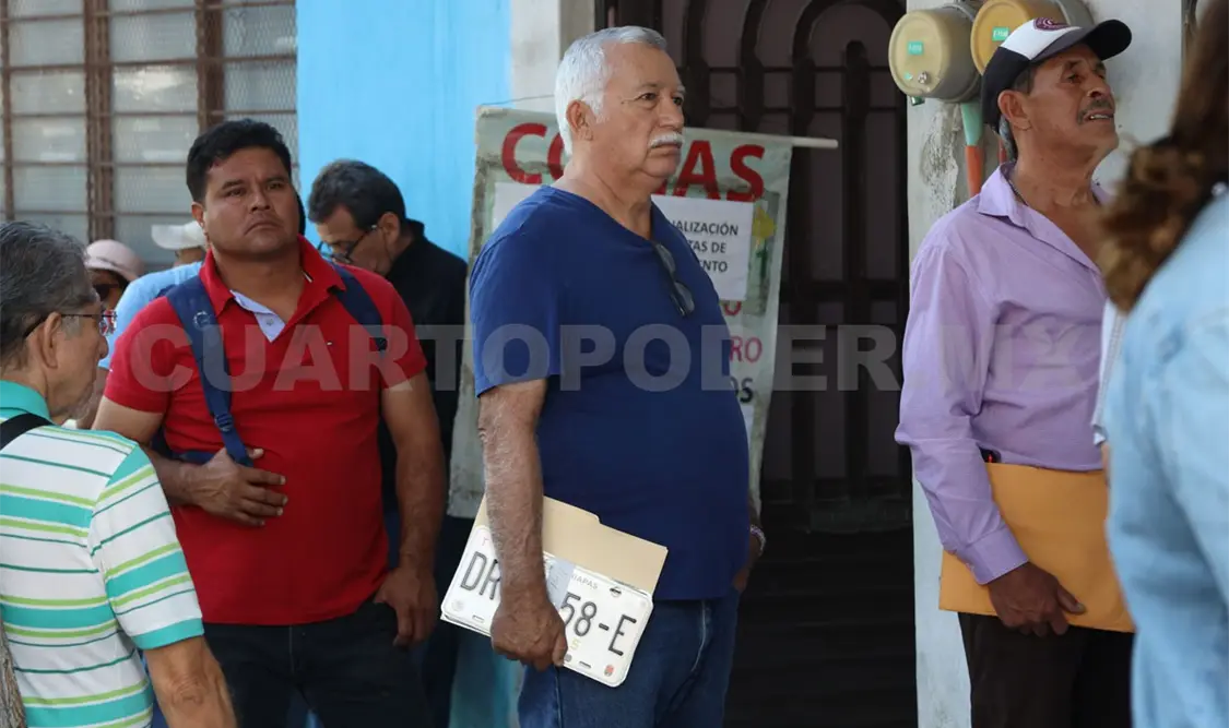 Módulos solo atenderán canjes de placas