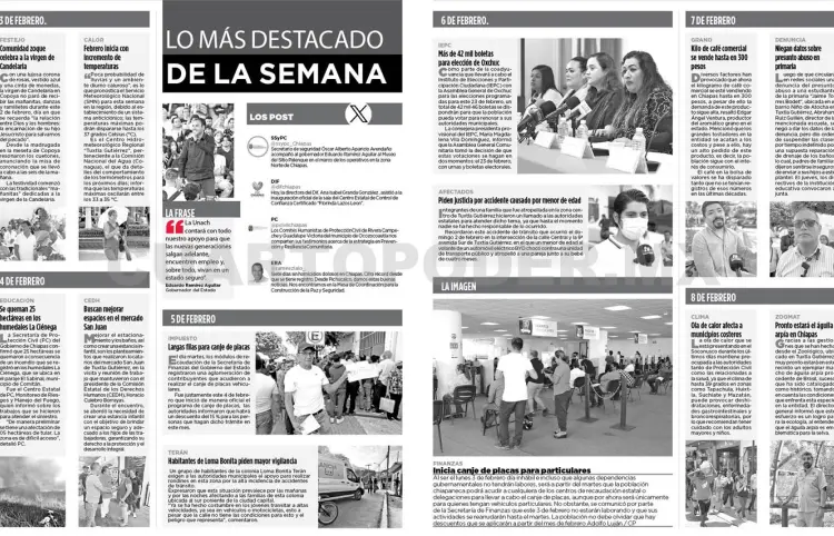 Resumen semanal