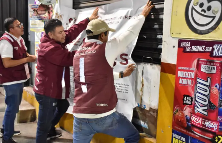 Suspenden 50 "chelerías" en cuatro alcaldías de la CDMX