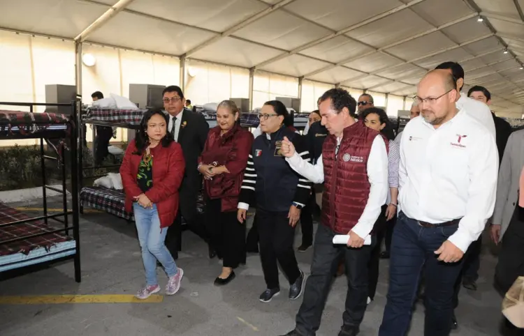 Repatriados agradecen atención en albergues