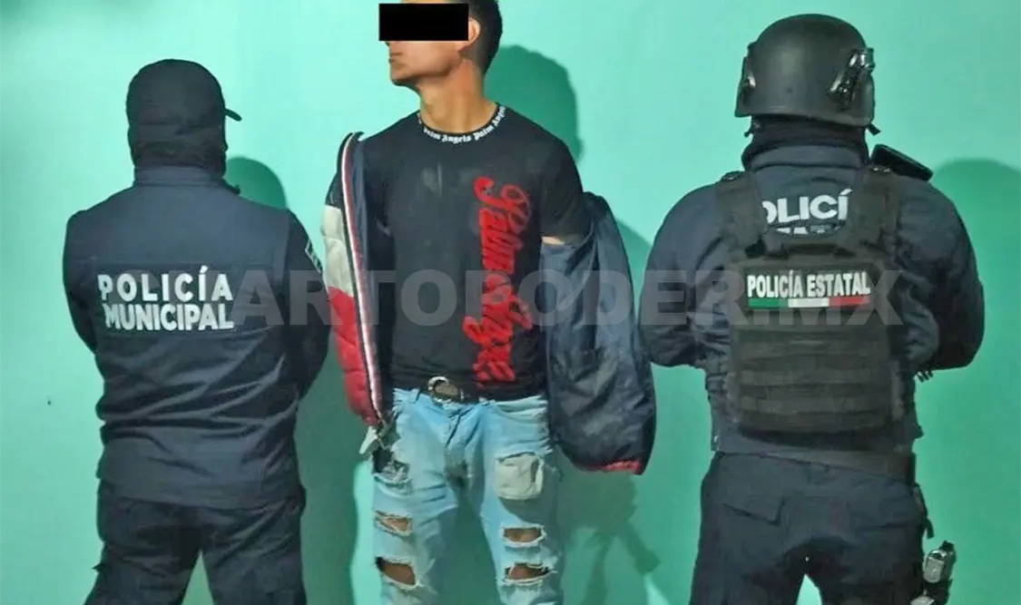 Detienen a presunto militar por herir a dos en riña