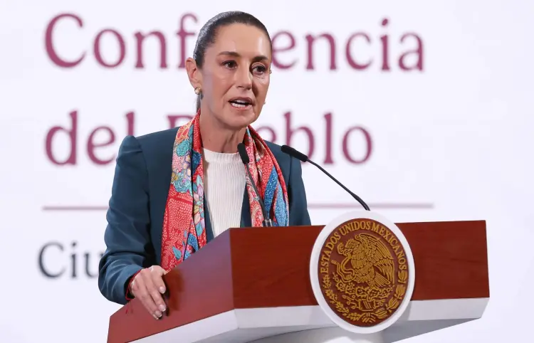 Reducción de 12% en homicidios dolosos: Sheinbaum
