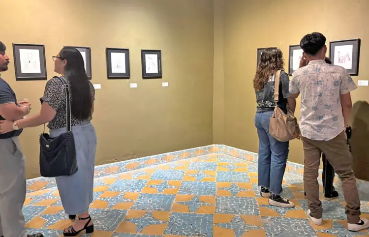 Ángel Flores expone su trabajo
