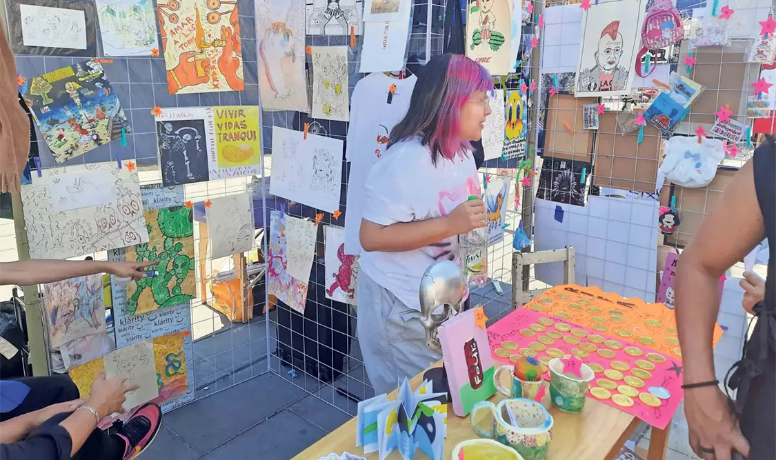 En el encuentro participaron 16 proyectos autogestivos invitados. CP