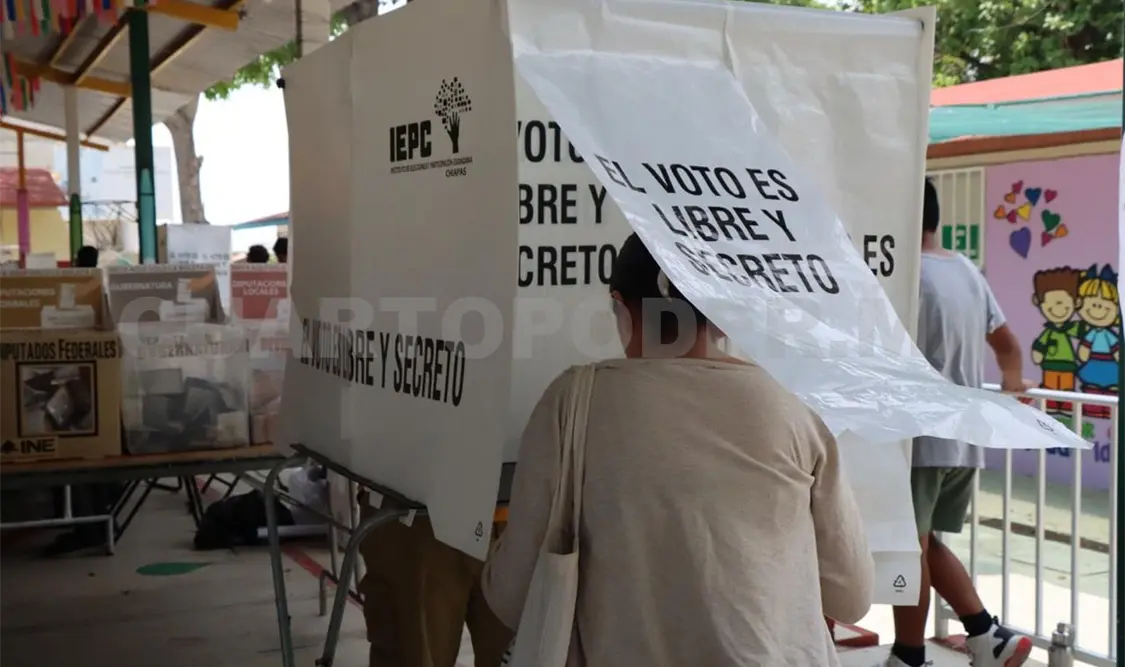 Camina sobre ruedas proceso en Oxchuc