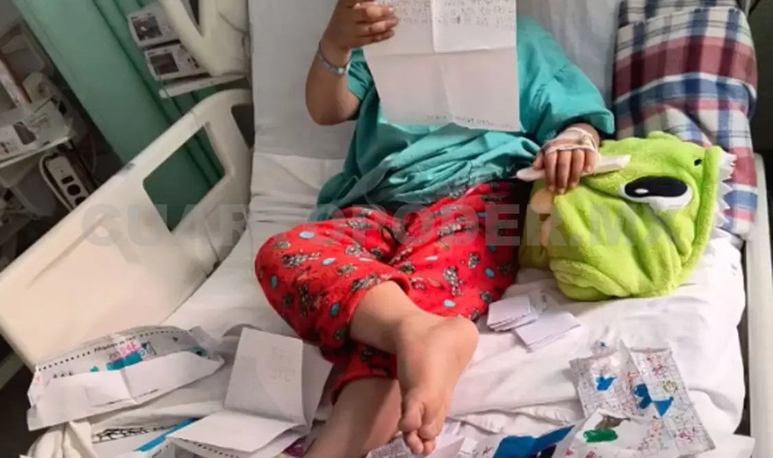 Mateo lucha contra un tipo raro de cáncer
