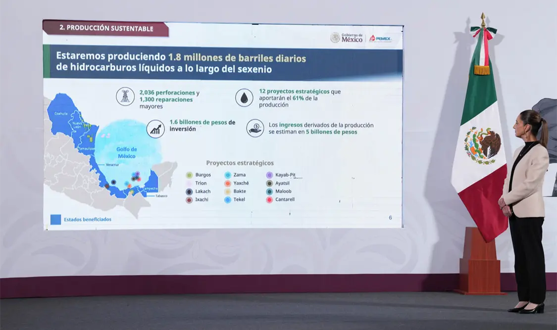 Presenta plan de trabajo 2025-2030 para Pemex