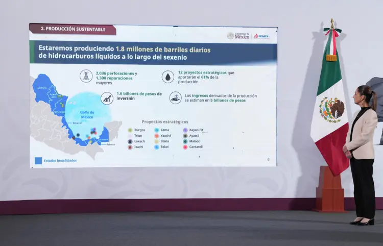 Presenta plan de trabajo 2025-2030 para Pemex