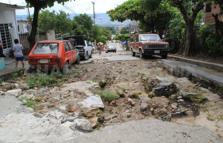 Enorme bache en Arroyo Blanco