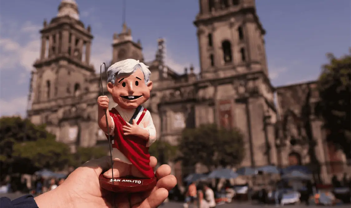 Lanzan a San Amlito, el santo del pueblo