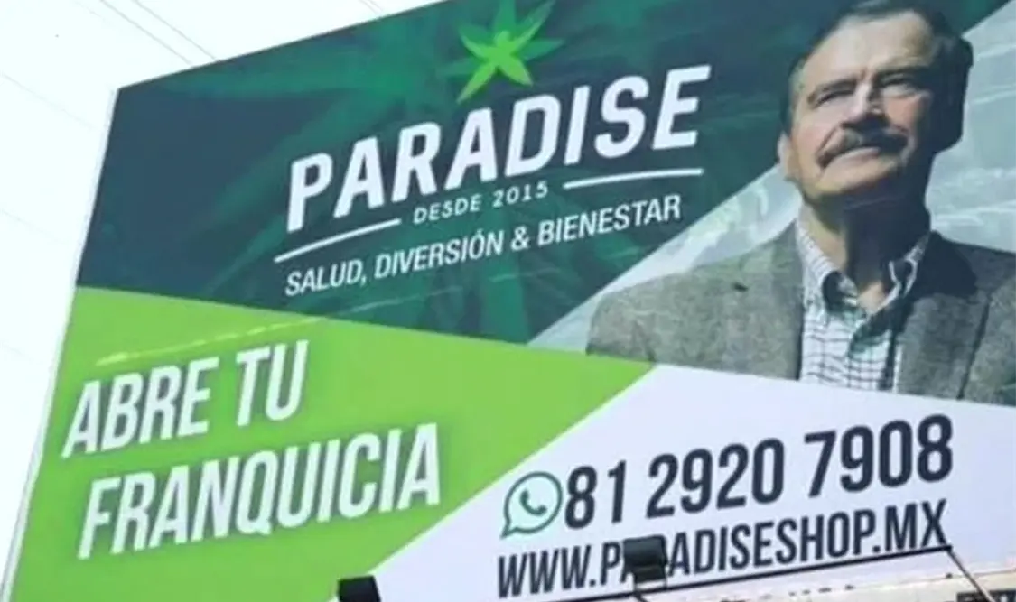 En los anuncios, el exmandatario incitó a empresarios a visitar la página oficial de la marca para abrir nuevas sucursales. Cortesía