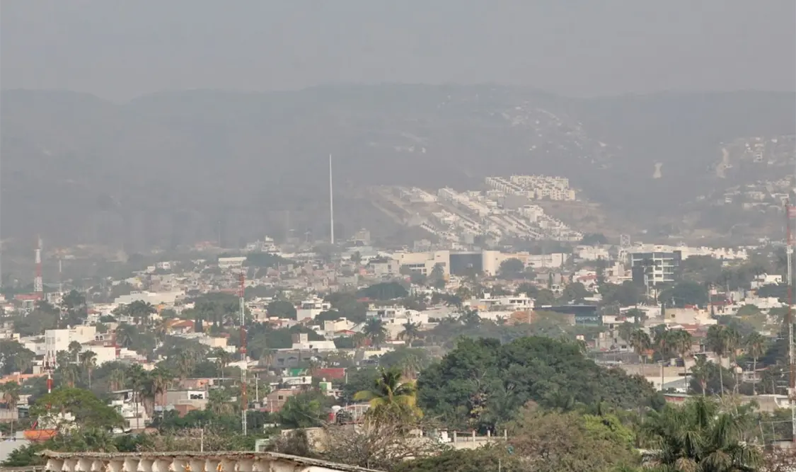 La calidad del aire es cambiante de “buena” a “aceptable”, por lo que las actividades en el exterior deben ser moderadas. Cortesía