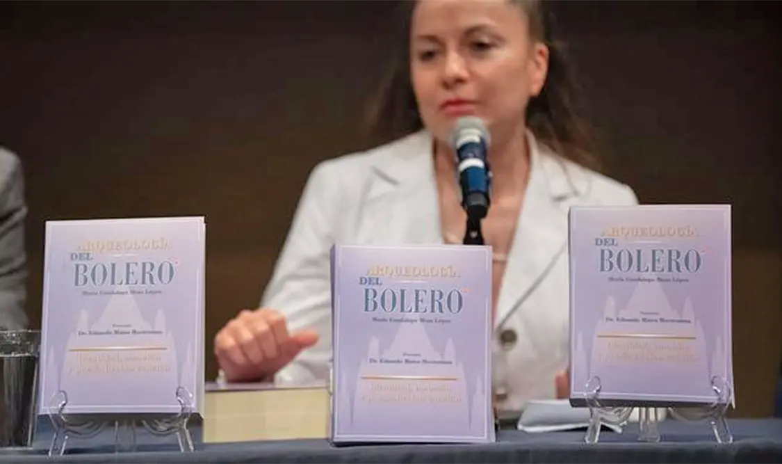 La velada incluyó una sesión de escucha con temas clave en el desarrollo del bolero. Cortesía