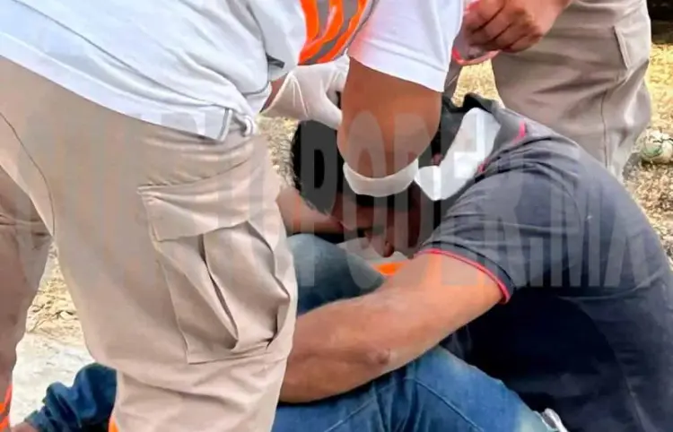Por resistirse a asalto lo golpean