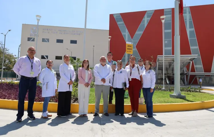 Supervisan áreas laborales de Hospital de Zona 13