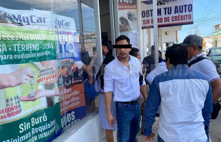 Exhiben a presuntos defraudadores en el Soconusco