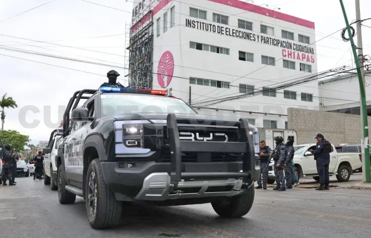Hay seguridad para elecciones en Oxchuc