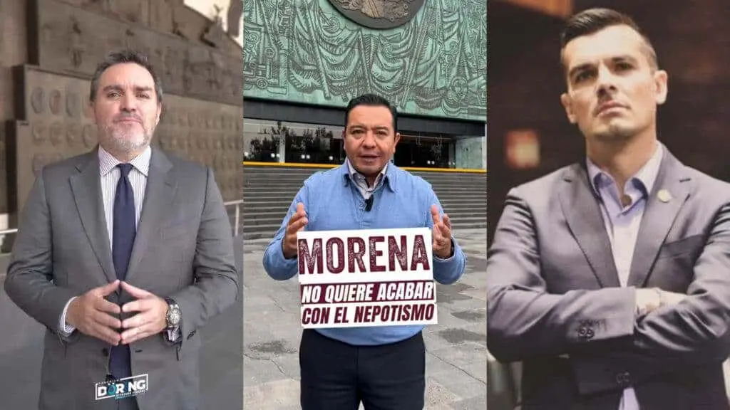 Diputados del PAN acusan que es claro el vínculo entre los cárteles y los actores políticos de Morena. Cortesía