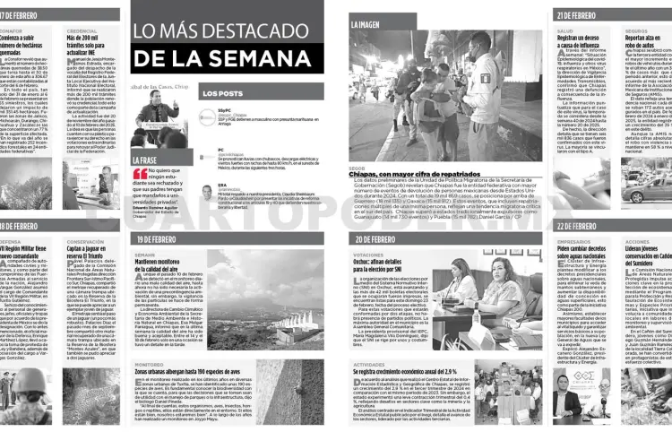 Resumen semanal