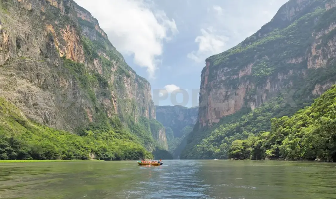 Son 16 Ayuntamientos los que conforman la cuenca media del río Grijalva. Cortesía / CP
