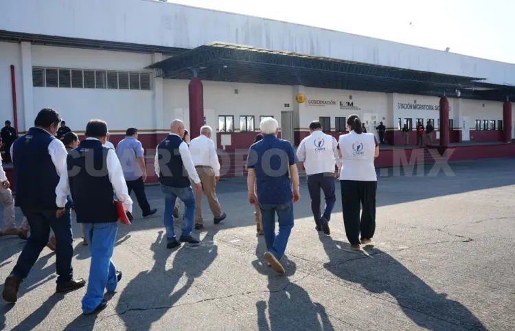 Inspecciona CNDH Estación "Siglo XXI"