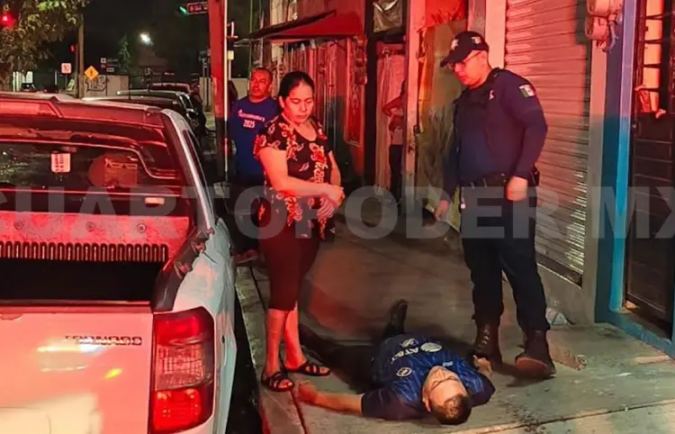 Atropellan a distraído peatón y termina herido