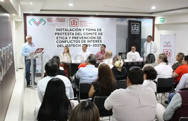 Comité de ética del Isstech toma protesta