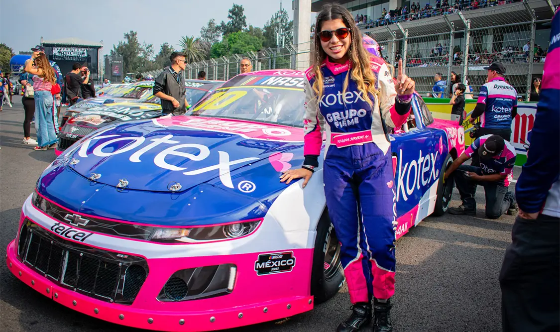 Regina Sirvent, lista para pisar el acelerador