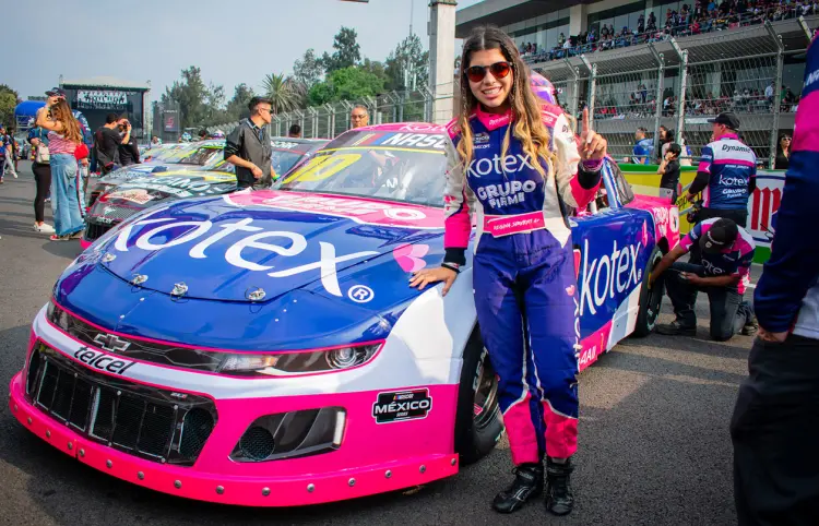 Regina Sirvent, lista para pisar el acelerador