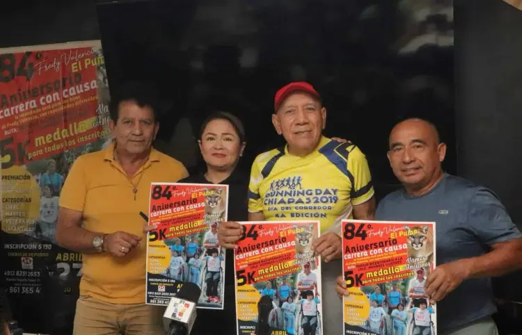 Convocan a carrera en honor de Fredy Valencia