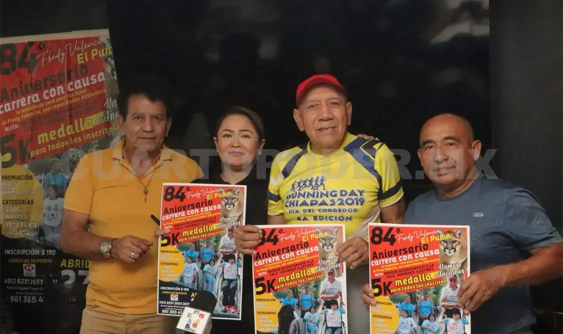 Convocan a carrera en honor de Fredy Valencia