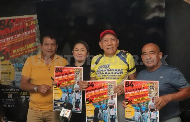 Convocan a carrera en honor de Fredy Valencia