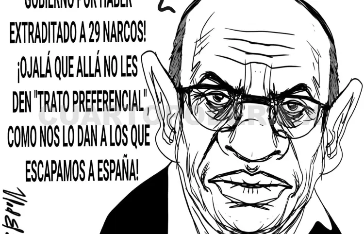 Momento histórico: extradición de 29 narcos