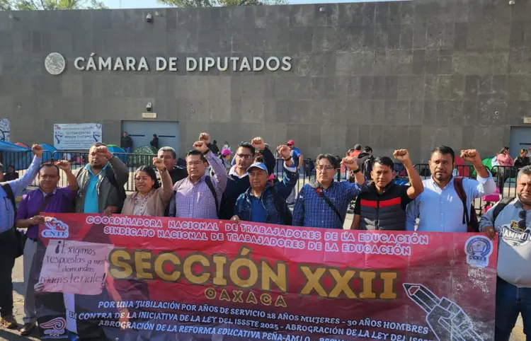 CNTE exige mesa de trabajo con Sheinbaum