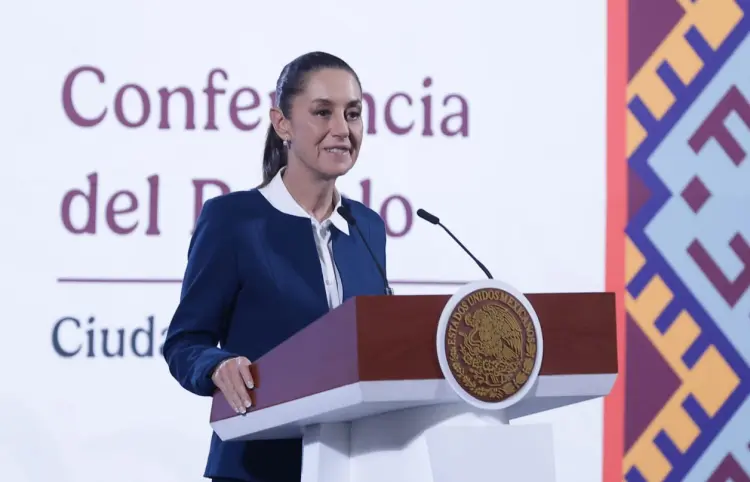 Están jóvenes, que se esperen al 2036: Claudia a senadores