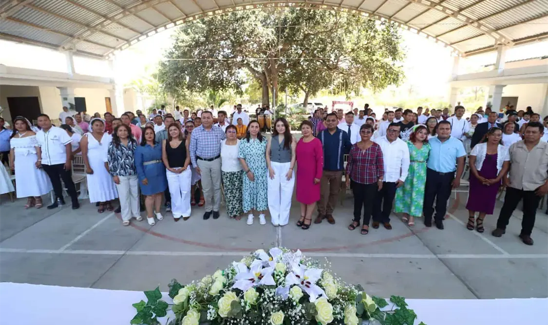 Valeria Rosales encabeza Campaña Estatal de Matrimonios Colectivos 2025