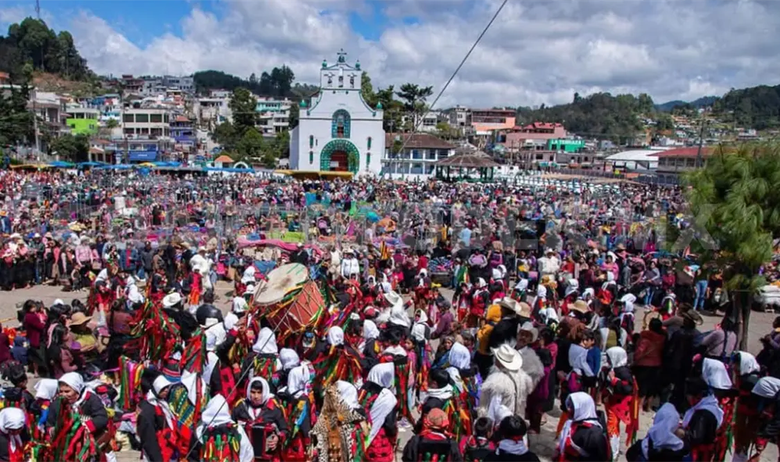 Del 2 al 4 realizan carnaval en San Juan Chamula