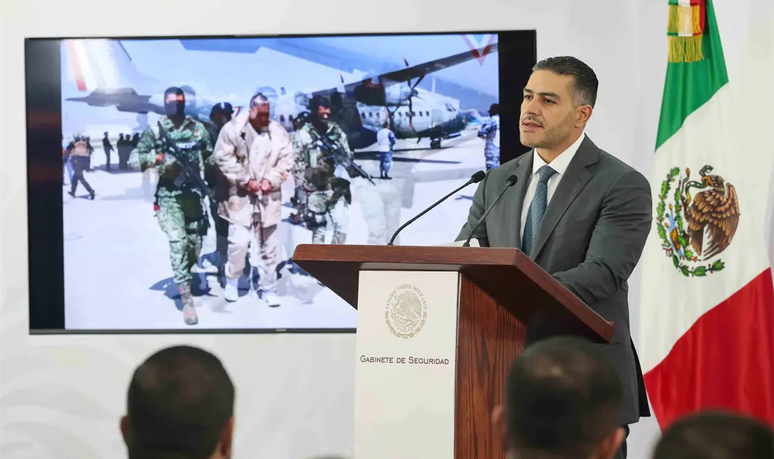 Harfuch indicó que “esta es una decisión del Gabinete de Seguridad, no tiene nada que ver la señora presidenta de la República”. El Universal