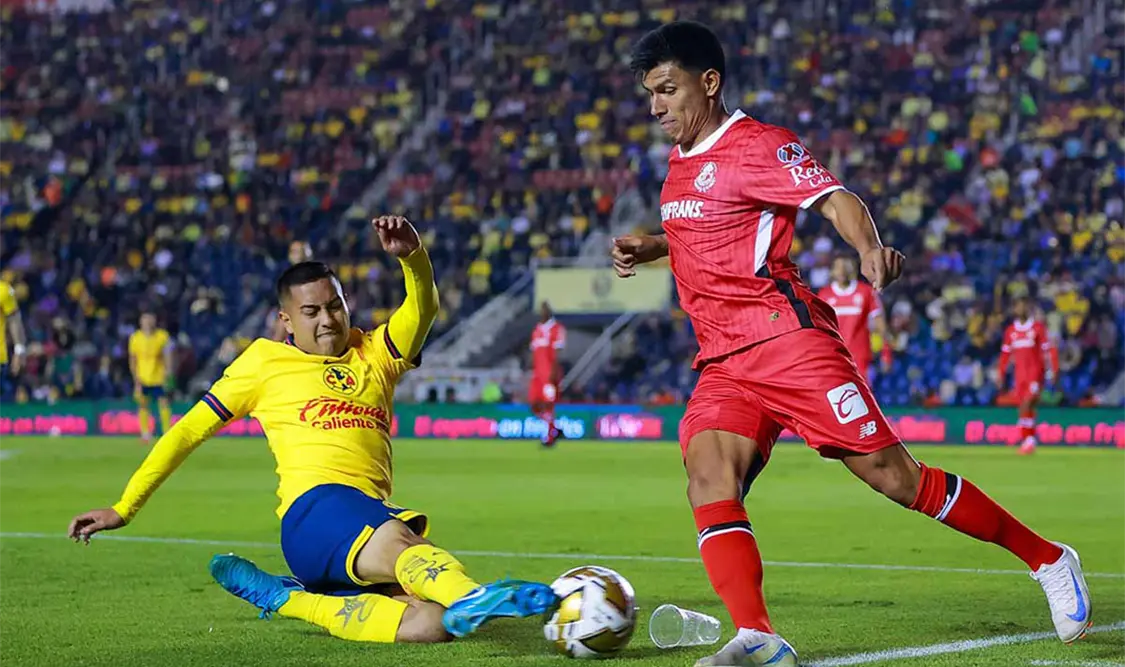 América va por los tres puntos ante Toluca