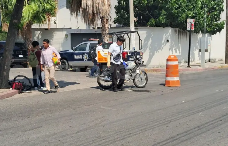 Atropellan a un motociclista en la colonia Las Palmas