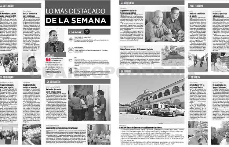 Resumen semanal