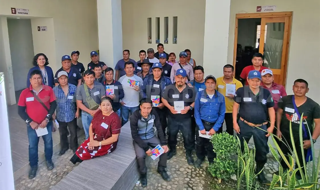El taller se efectuó en Chalchihuitán. Cortesía