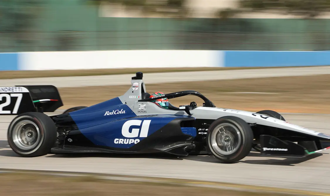 Un nuevo inicio para el jalisciense, ahora de la mano del Andretti INDY NXT. Cortesía