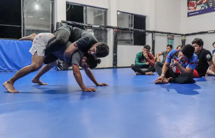 Iván Leyva compartió secretos del Jiu Jitsu