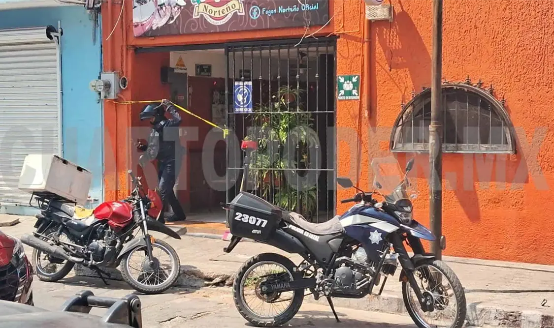 En la madrugada roban en restaurante