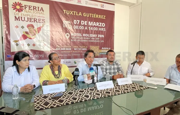 Anuncian feria de empleo para mujeres